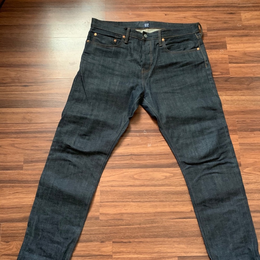 Gap 1969 Slim Selvedge Denim Jeans 34x32